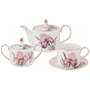 ЧАЙНЫЙ СЕРВИЗ LEFARD, IRISES, НА 6 ПЕР. 14 ПР., КОР=4НАБ.