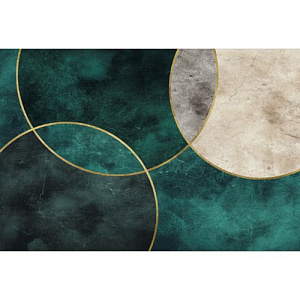 Комплект ковриков для кухни Dekorelle Авокадо, AV043-B, 40x60см + 40х120 см
