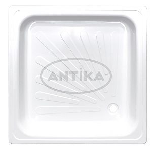 Поддон квадрат 0, 7*0, 7*0, 15 Antika стальной, ВИЗ