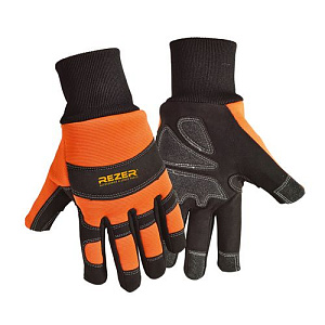 Перчатки REZER PROFI KM 1509 501-WL, р.10, зима, с защитой от пропила, лев/рука, липучка, кожа+ткань