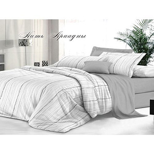 Комплект постельного белья "Sateen De Luxe" Семейный, Нить Ариадны