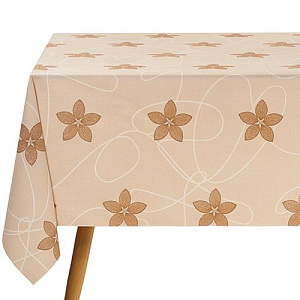 Клеенка ПВХ на тканевой основе Dekorelle Eleganta 006, 1.4х20 м