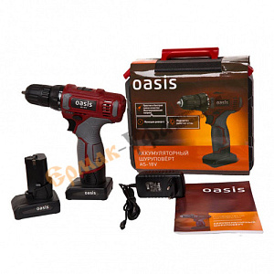 Дрель-шуруповерт аккумулятор 18V OASIS AS-18 V, Li-ion, 1.3, 2 аккум., быстрозажимной патрон