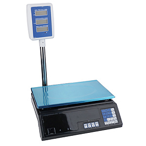 Весы 40кг настольные электронные торговые ST-ACS-40-2-13 стойка, 1/4