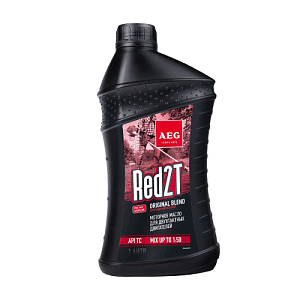 Масло 2-х тактное AEG Universal Motor Oil, минеральное API TC 1 л, 30625