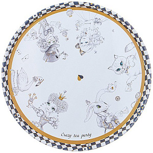 ПОДНОС СЕРВИРОВОЧНЫЙ AGNESS, WONDERLAND, 33*2, 1 СМ