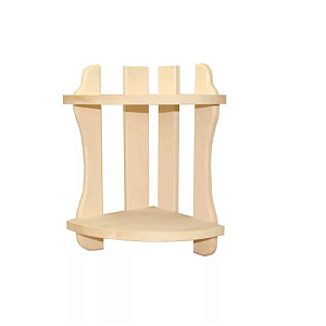 Полка для бани 2 яруса Лира, Банный Мастер, 1/1