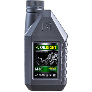 Масло моторное 1,0л АВТОЛ М-8В 20W-20 API SD/CB бенз/дизель минеральное, 1/8