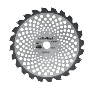 Нож для бензокосы GS-O, 255мм x 25.4мм x 1.3мм x  24Т, 24 зуба