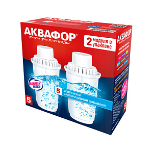 Сменная кассета Аквафор В100-5, 2 шт