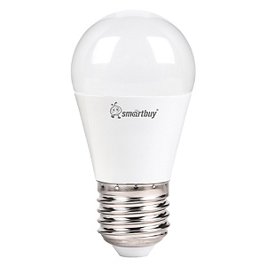 Лампочка светодиодная E27 18Вт 6000К Smartbuy G45 LED, 10/100