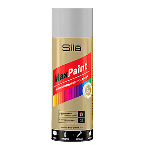 Эмаль аэрозольная светло-серый RAL7035 520мл Sila Home Max Paint, 1/12
