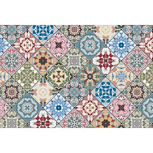 Комплект ковриков для кухни Dekorelle Авокадо, AV041-B, 40x60см + 40х120 см