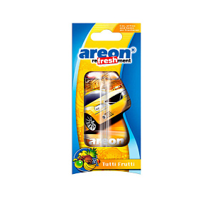 Ароматизатор подвесной гелевый AREON REFRESHMENT LIQUID Тутти фрути, 1/24/576