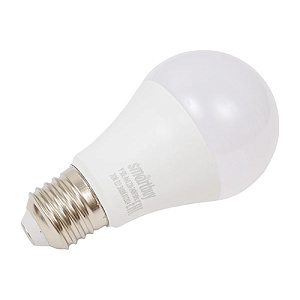 Лампочка светодиодная E27 20Вт 3000К Smartbuy шар, 10/100