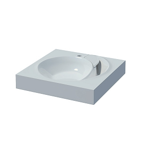 Раковина над стиральной машиной, QOPP-60*60, ш*г, с кронштейнами, Madera