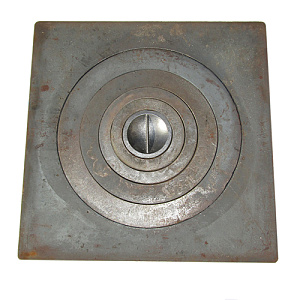 Печное литье плита 1 конфорка П 1-6, 600х600, Балезино, 1/1