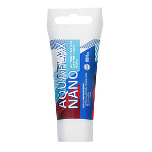 Паста сантех. для герметизации резьбы Aquaflax nano, 30 гр тюбик + 15 гр лен, 2/25