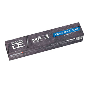 Электроды МР-3, 3мм, 5,0кг CONSTRUCTION Goodel, 1/1