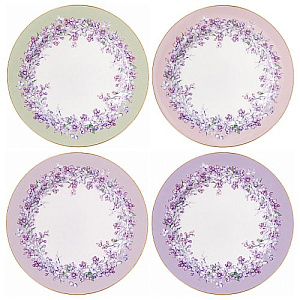НАБОР ТАРЕЛОК ЗАКУСОЧНЫХ LEFARD, LILAC, 4 ШТ. 20, 5 СМ МИКС, КОР=12НАБ.