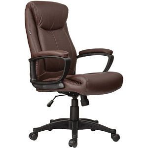 Кресло офисное BRABIX, Enter EX-511,  экокожа, коричневое, 531163