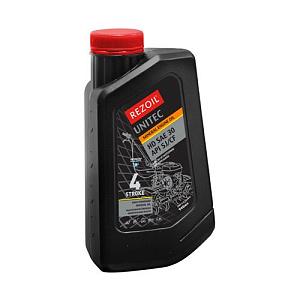 Масло REZOIL UNITEC 4-тактное, минеральное HD SAE 30 API SJ/CF 0,946 л
