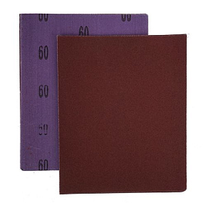 Шлиф шкурка №60 водостойкая на тканевой осн. 230*280, 50шт, 1/10