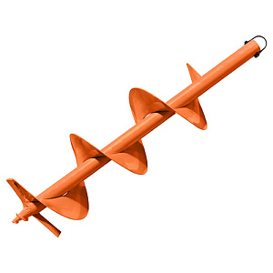 Шнек, бур, для грунта d пос=20мм, D=200мм CARVER GDB-200, 1/1