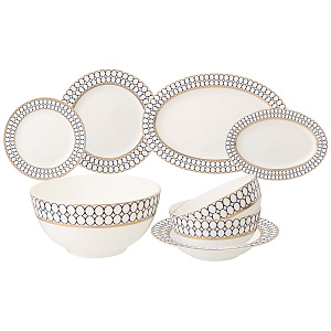 СТОЛОВЫЙ СЕРВИЗ LEFARD, BREEZE, НА 6 ПЕР. 23 ПР., КОР=1НАБ.