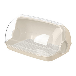 Хлебница Homver Verona 221109925/01, 325х220х170 мм, светло-бежевая