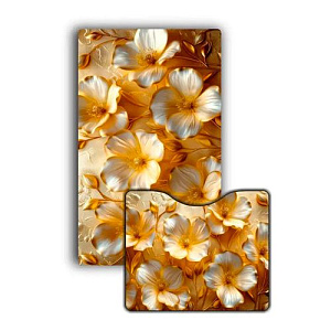 Комплект ковриков для ванной комнаты Dekorelle RELAX, RT060-B, разм.50x80см + 45х50см