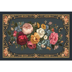 Комплект ковриков для кухни Dekorelle Авокадо, AV033-B, 40x60см + 40х120 см