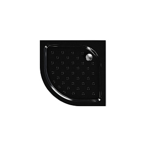 Поддон полукруг 0, 8*0, 8*0, 06, Classic N, акрил d 90, каркас+экран выс.16 см BLACK