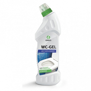 Средство для сантехники сверхсильное WC- Gel, ГраСС, 1000мл, 4/8