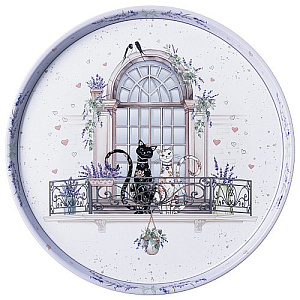ПОДНОС СЕРВИРОВОЧНЫЙ AGNESS 33*2,1 СМ