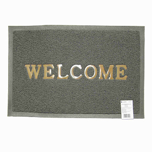 Коврик придверный 40*60см WELCOME пористый Серый, 1/10