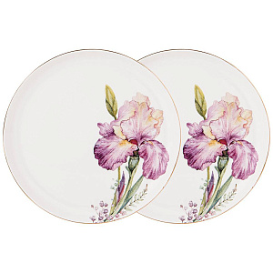 НАБОР ТАРЕЛОК ОБЕДЕННЫХ LEFARD, IRISES, 2 ШТ. 23 СМ, КОР=16НАБ.