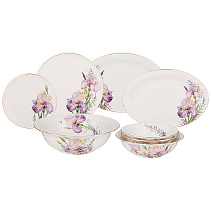 СЕРВИЗ ОБЕДЕННЫЙ LEFARD, IRISES, НА 6 ПЕР. 23 ПР., КОР=2НАБ.