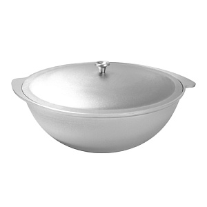 Казан 12. 0 л для плова с крышкой к120 KUKMARA, 1/4
