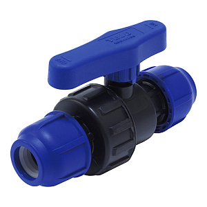 ПНД Кран шаровой разъемный 50 x 50 CN-TB TEBO, 1/1