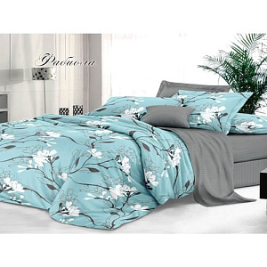 Комплект постельного белья Sateen De Luxe Евро, фабиола