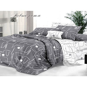 Комплект постельного белья "Sateen De Luxe" Семейный, Новый ритм