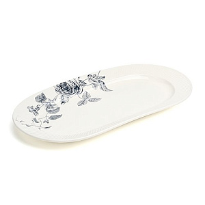 БЛЮДО ОВАЛЬНОЕ LEFARD, BLUE GARDEN, 35, 5*19*2, 5 СМ