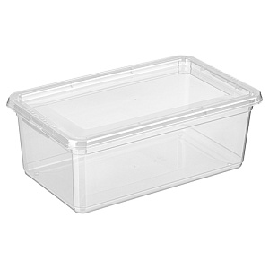 Ящик для хранения 5 л Homver Palm 221300301/00, 315х190х115 мм, бесцветный
