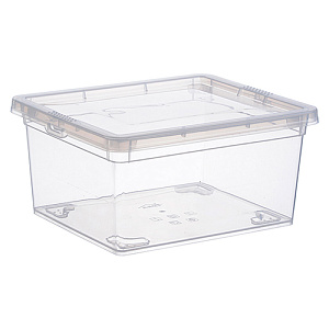 Ящик прозрачный 2 л IDEA М 2350, 190 х 160 х 90 мм