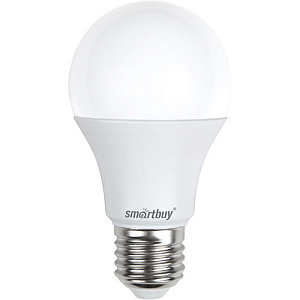 Лампочка светодиодная E27 25Вт 6000К Smartbuy шар, 10/100