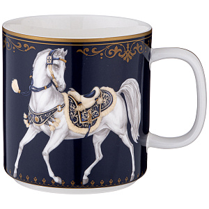 КРУЖКА LEFARD, HORSE CLUB, 400 МЛ, КОР=36ШТ.