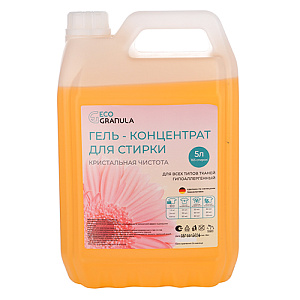 Гель для стирки ECOGRANULA 5л оранжевый, 1/