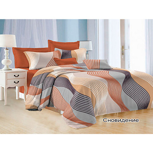Комплект постельного белья Satin collection, 2-спальный, сновидение