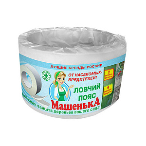 Средство от вредителей Машенька Пояс ловчий двухсторонний, 5м, 1/48